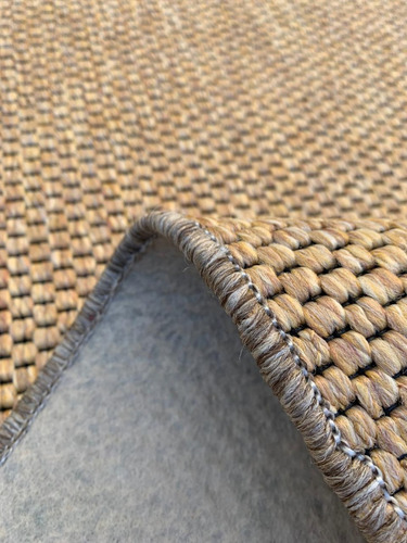 Imagen 4 de 8 de Alfombra Simil Yute Rustica Beige Sisal 150x200cm