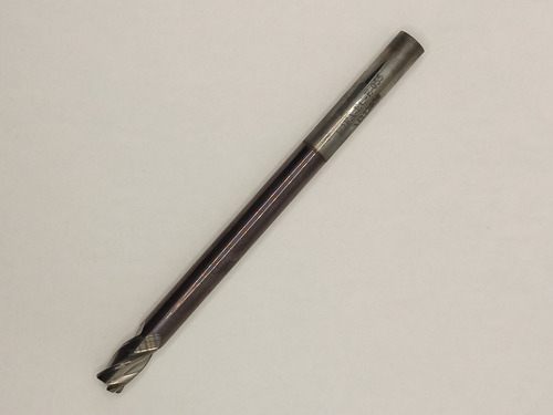 Paquete De 5 End Mill 4 Filos Recto De Carburo De Tungsteno