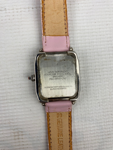 Reloj Japonés De La Pantera Rosa Rosa Rosa (Usado)