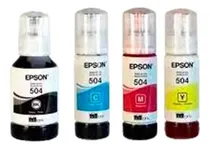 Comprar Tinta T504 Original Tinta Epson Juego X 4 Epson Serie L