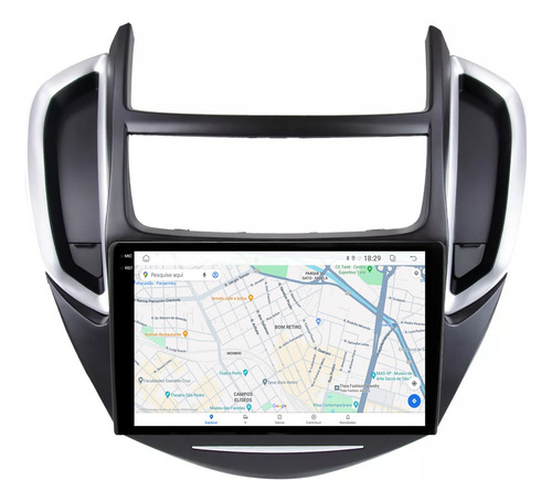 Central Multimidia Tracker 13/16 9p Carplay 4gb 64gb Android