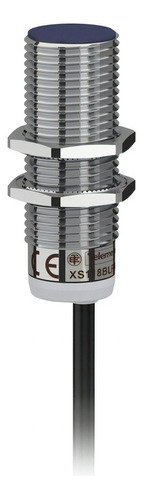 Sensor Eléctronico Ind Cil Dia18 Npn Na Flush 8mm Cable 2m