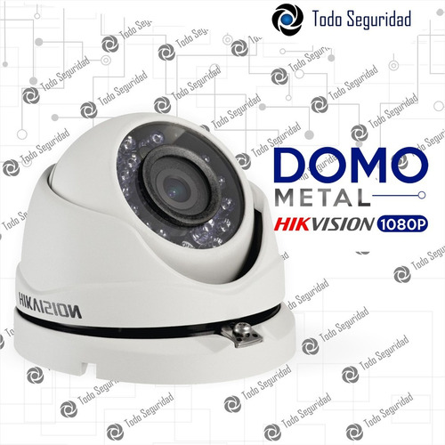 Camara Infrarroja Hikvision 1080p 2mp Full Hd Cctv Domo Exte