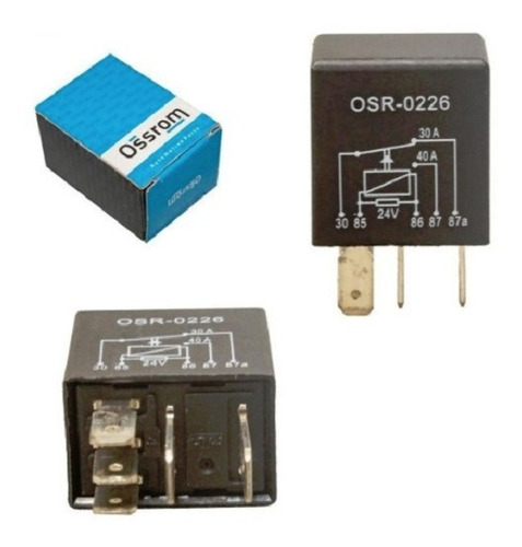 Relay Mini Auxiliar 24v 5pin 40/30a Mercedes Bendz (precio X