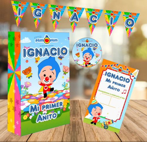 Combos De Cumpleaños Personalizado Para 20 Niños Plim Plim