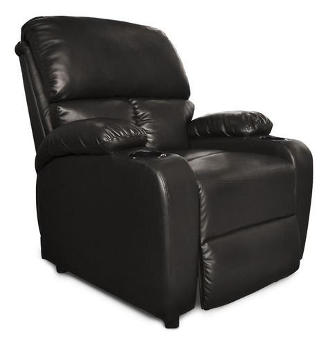 Sillon Santos Reposet Reclinable Individual Tapizado En Simi