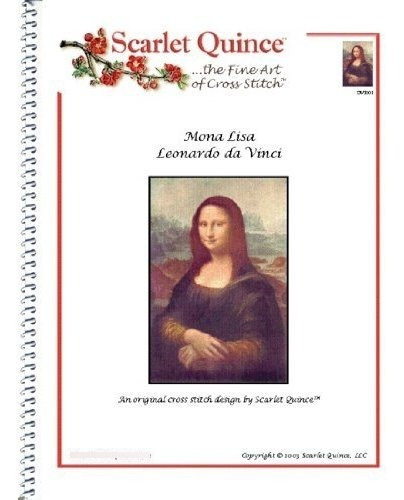 Scarlet Quince Dvi001 mona Lisa By Leonardo Da Vinci Punto