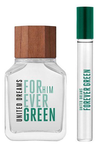 Benetton United Dreams Forever Green Perfume Para Hombre Volumen de la unidad 100 mL