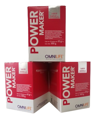 03 Cajas - Power Maker / Regenerador-productor-fertibilidad