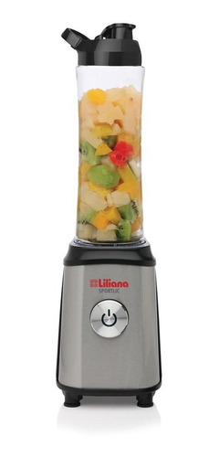 Imagen 2 de 5 de Licuadora Liliana Sportic Botella Portatil 350w 600ml