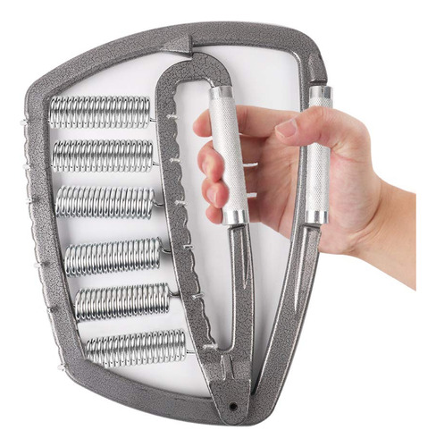 Fortalecedor Profesional De Agarre De Mano De 200 A 1200 Libras, Estirador De Dedos Ajustable De Metal Antideslizante Con Bolsa De Transporte, Gran Ejercicio De Muñeca Y Antebrazo, Constructor De Fuer