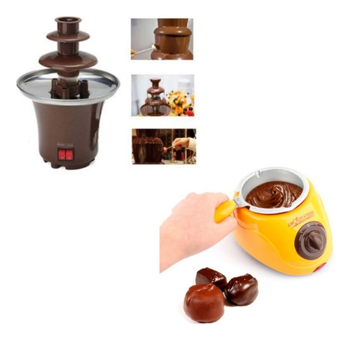 Pack Fondue Chocolate Maquina Chocolate + Cascada Chocolate