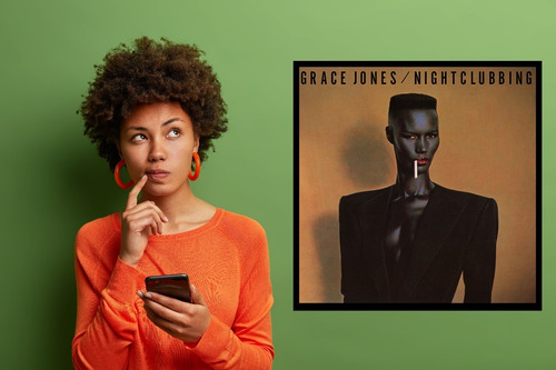 Poster De Grace Jones Con Realidad Aumentada