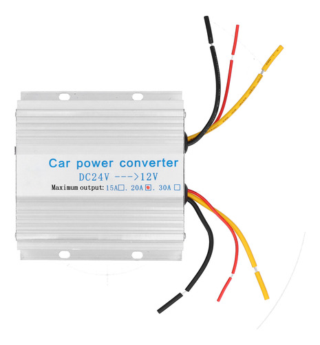 Convertidor De Corriente Continua De 24 V A 12 V Dc, Reducto