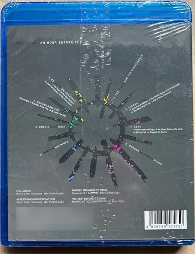 Marillion An Hour Before It´s Dark Limited Edition Blu-ray
