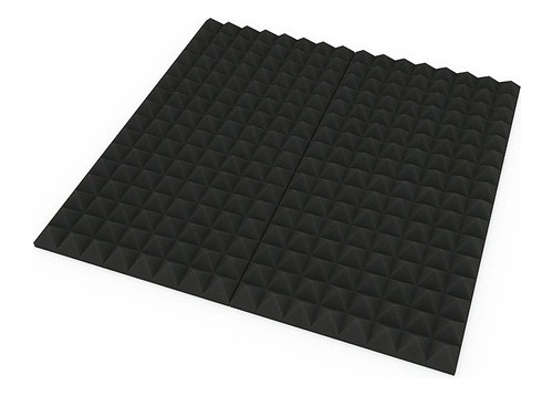 Placas Paneles Acústicos Piramide Basic 500x500x30mm Packx10