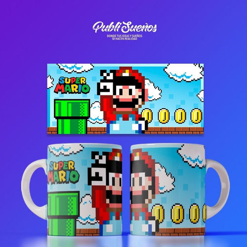 Imagen 10 de 10 de Plantillas Super Mario / Cod034