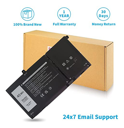 Batería 40wh Jk6y6 Para Dell Latitude 3410 3510 Vostro 5300