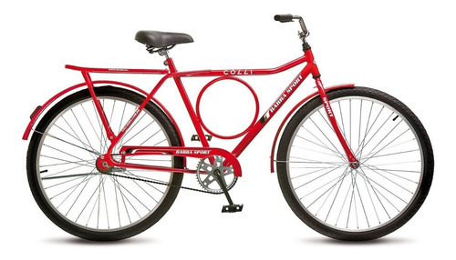 Bicicleta Colli Bike Barra Sport Aro 26 Vermelha Cor Vermelho Tamanho do quadro 19