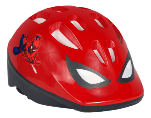 Capacete De Proteção Infantil Nathor Spider Man Ciclismo