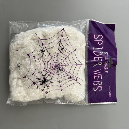 Decoración De Halloween Atrezzo 120g Telaraña, Navidad