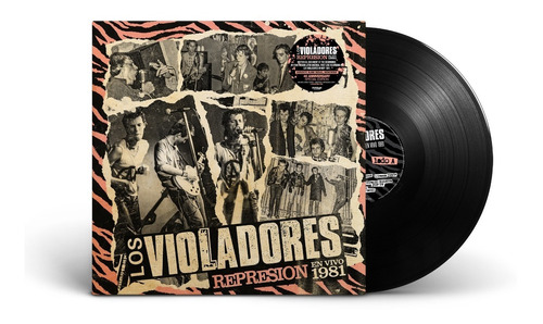 Lp Vinilo Los Violadores  Represion En Vivo 1981  (2021)