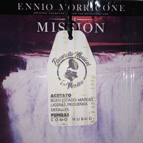 Ennio Morricone Lp Vinilo La Misión Soundtrack The Mission