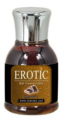 Aceite Masaje Gel Erotic Produce Calor Comestible Y Aroma
