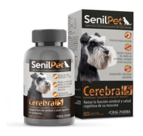 Senilpet Suplemento Nutricional Para Perros De Edad Avanzada