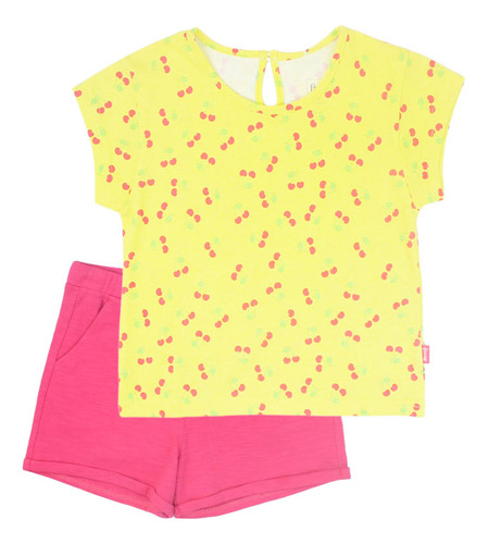 Conjunto Day To Day Amarillo Intenso Kids Niña