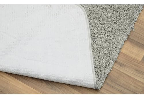 Juego De 3 Alfombras De Baño Lavables Gris Pardo
