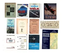 Comprar Aviacion Civil Vuelo Manuales Mapas Cessna Lote De Libros