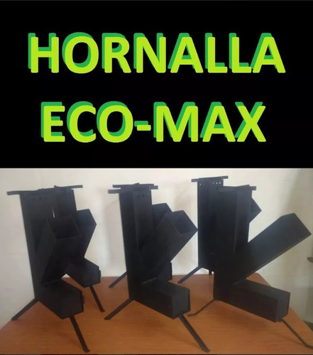 Hornalla Eco-max (cocina Rocket, Playa, Camping, Exterior)