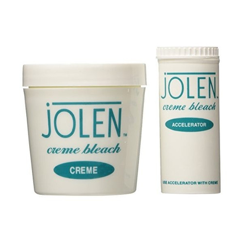 Jolen De 4 Onzas Crema Bleach Regular Aclara El Exceso De Ve