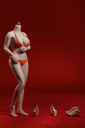 Cuerpo Femenino A Escala 1/6, 12 Pulgadas Súper Flexible Bus