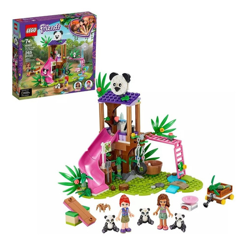 Kit Lego Friends Casa Del Árbol Panda En La Jungla 41422
