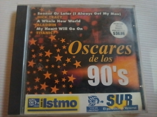 Cd Música Oscares De Los 90 Cine Vintage 