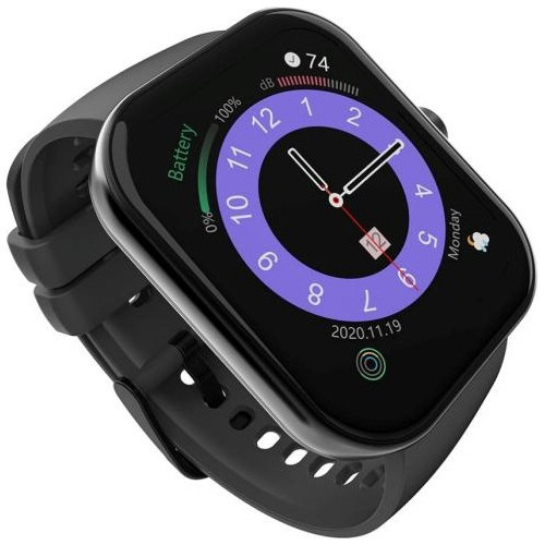 Reloj Smartwatch Hifuture Futurefit Ultra 2 1.85 Color De La Malla Negro