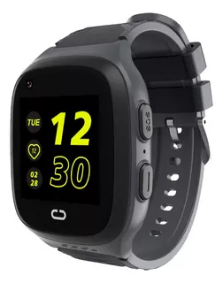 Smartwatch Reloj Lt31 Niños Rastreo Gps 4g Con Camara Negro