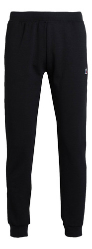 Pantalon Le Coq Sportif Negro Hombre Regular Algodon 