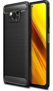 Funda Tpu Fibra Carbono Para Xiaomi Pocophone X3