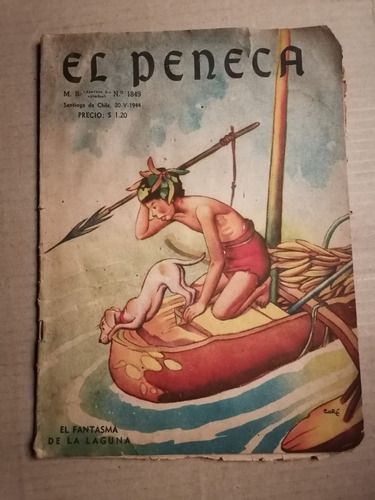 Revista El Peneca Nº 1849 Año 1944
