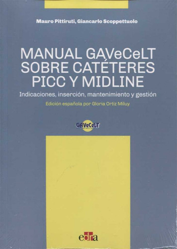  Manual Gavecelt Sobre Catéteres Picc Y Midline  -  Pittirut