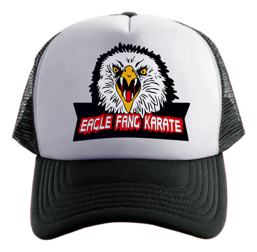Cobra Kai Karate Kid Eagle Fang Karate Gorra Friki Tu Eres Negro Talle Único Regulable Cobra Kai Karate Kid Eagle Fang Karate