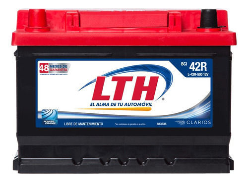 Bateria Lth Modelo: L-42r-500
