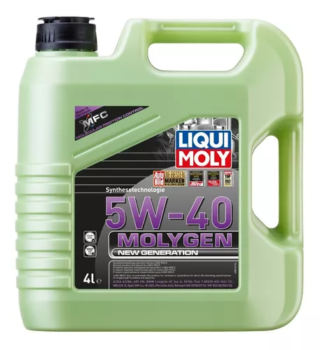 Aceite 5w-40 4lt Molygen Gasolina Diesel Liqui Moly