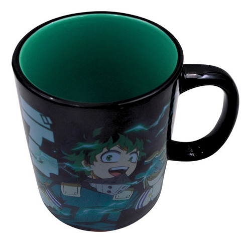 Taza Colección Metalica My Hero Academy Anime Licencia 520ml Metálico My Hero Academy