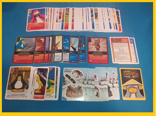 Club Penguin Cardjitsu Coleccion Fuego 96 Tarjetas Topps 