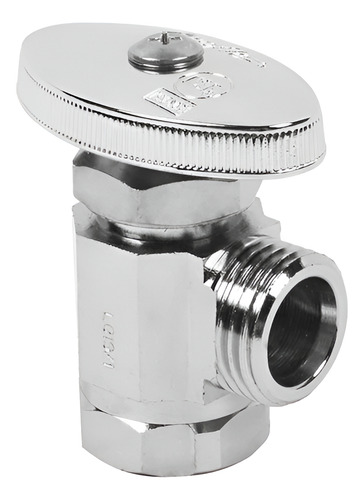 Llave Ángular para Control Paso De Agua 1/2'' X 1/2'' Coflex