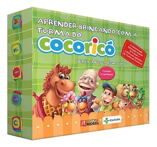 Coleção Aprender Brincando Com A Turma Do Cocoricó - 3 A 5 A